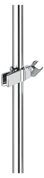 Supporto per soffione doccia in acciaio inox in argento lucido - Wenko