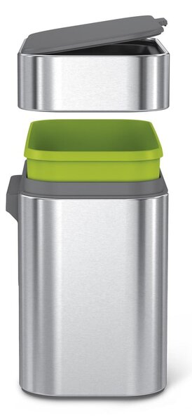Contenitore grigio per rifiuti compostabili 4 l - simplehuman