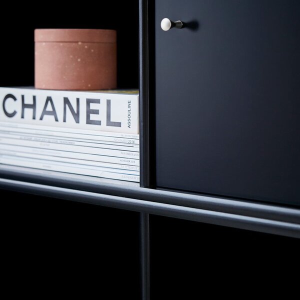 Libreria a parete nera Hammel Mistral Kubus - Hammel Furniture
