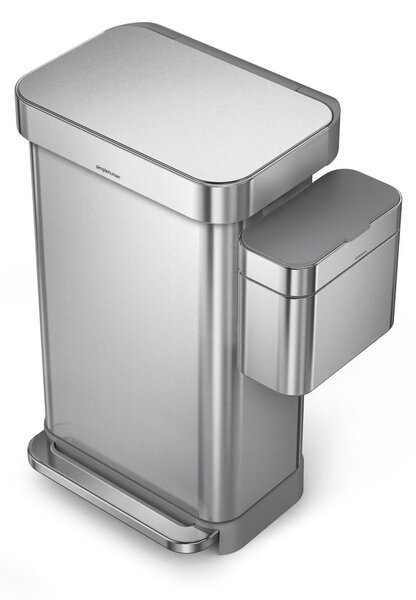 Contenitore grigio per rifiuti compostabili 4 l - simplehuman