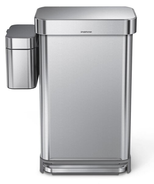 Contenitore grigio per rifiuti compostabili 4 l - simplehuman