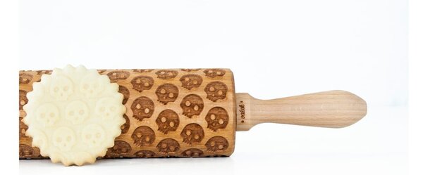 Rullo per pasta in legno goffrato Scul - Valek
