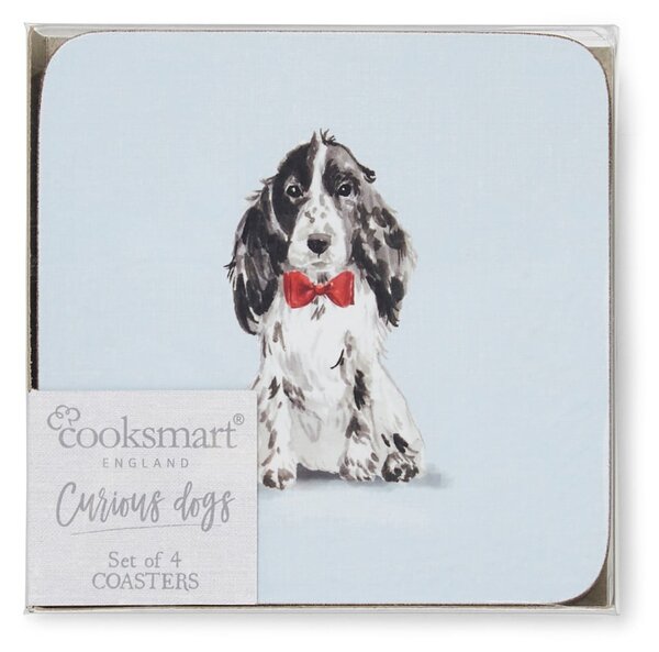 Set di 4 sottobicchieri Curious Dogs - Cooksmart ®