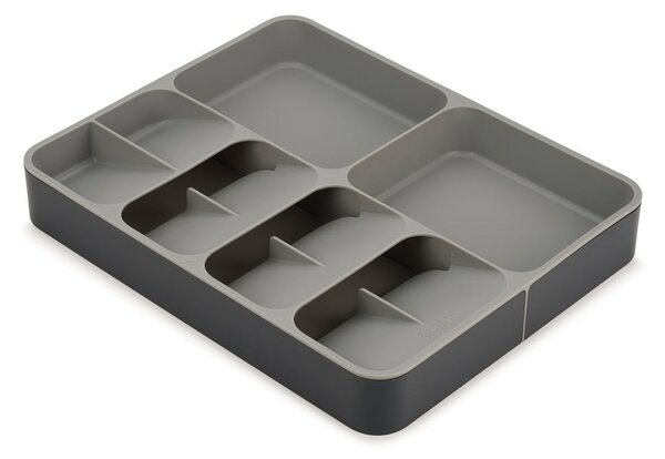 Organizzatore per cassetti da cucina grigio DrawerStore - Joseph Joseph
