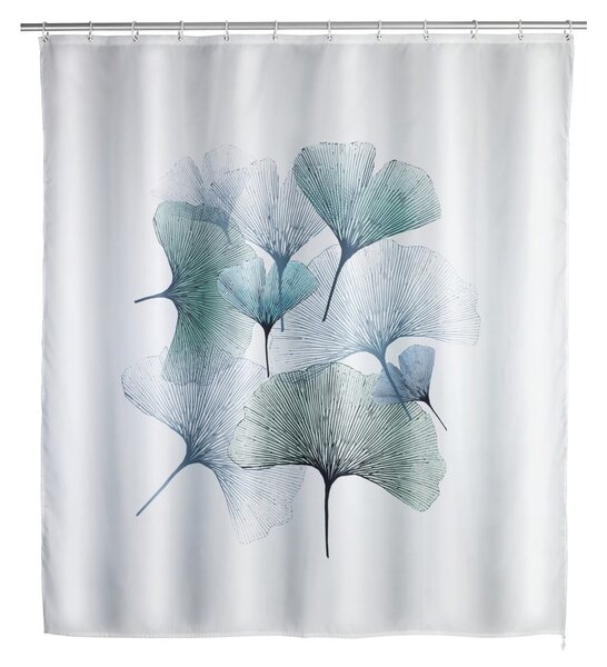 Tenda da doccia lavabile, 180 x 200 cm Ginkgo - Wenko