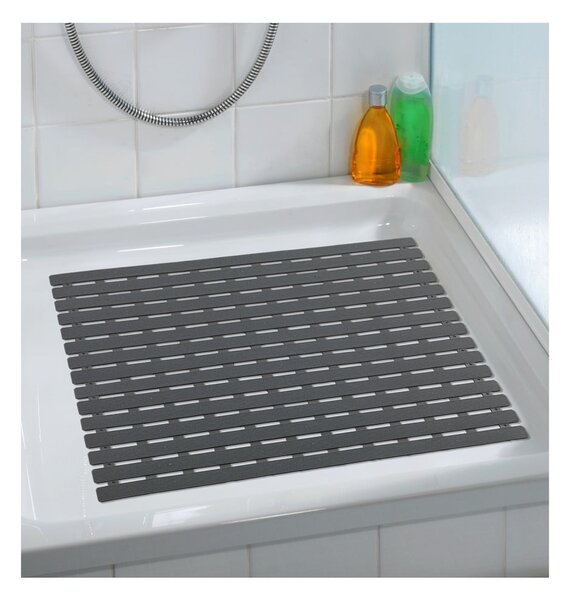 Tappeto doccia grigio scuro , 54 x 54 cm Arinos - Wenko