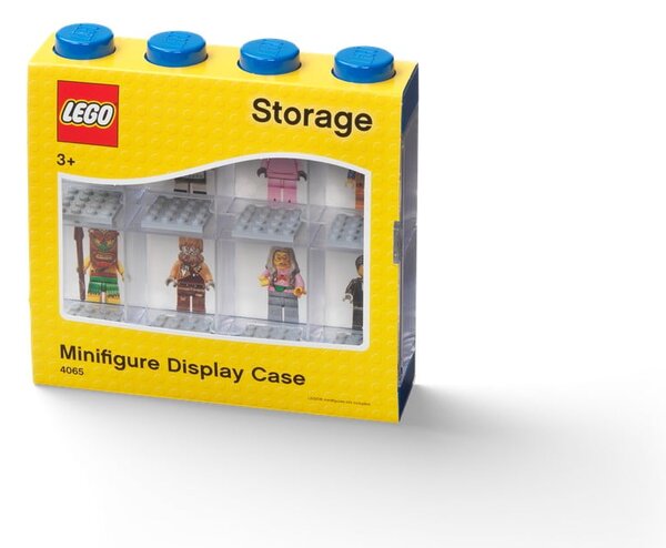 Scatola blu da collezione per 8 minifigure - LEGO®