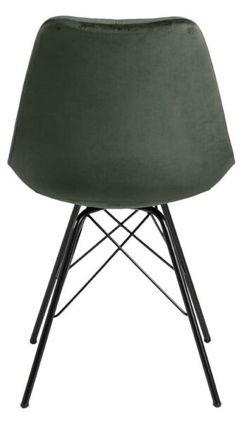 Sedia da pranzo verde scuro Eris - Actona