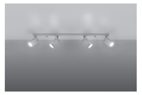 Faretto bianco 8x80 cm Etna – Sollux