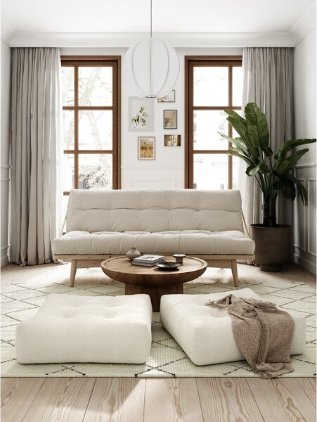 Divano variabile in velluto a coste /Naturale Folk Raw - Karup Design