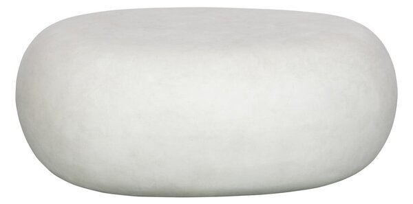 Tavolino bianco 65 x 49 cm Pebble - vtwonen