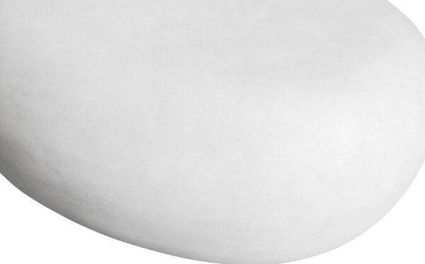 Tavolino bianco 65 x 49 cm Pebble - vtwonen
