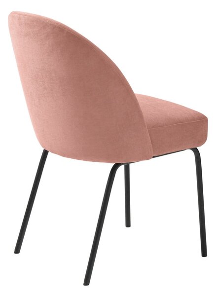 Sedia da pranzo rosa Creston - Unique Furniture