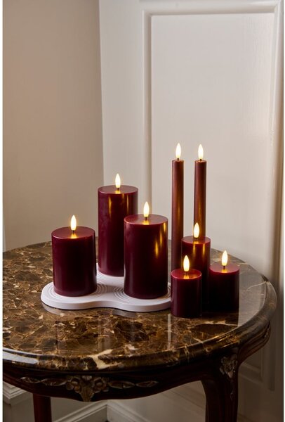 Candele LED in set da 3 (altezza 15 cm) Sille - Sirius