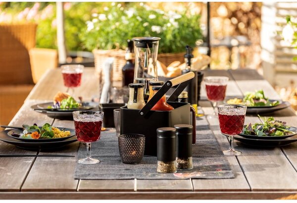 Scatola nera per utensili da cucina Baco Black Outdoor Kitchen Baco - Wenko