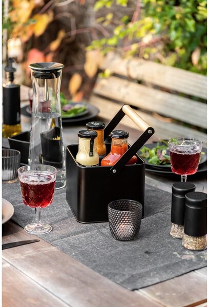 Scatola nera per utensili da cucina Baco Black Outdoor Kitchen Baco - Wenko