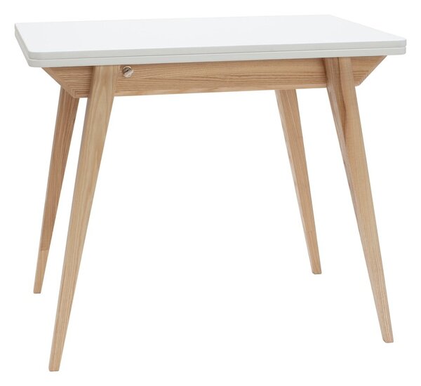 Tavolo da pranzo pieghevole con piano bianco 65x90 cm Envelope - Ragaba
