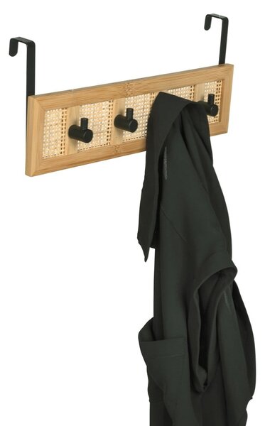 Appendiabiti in rattan colore naturale 33 cm Allegre - Wenko