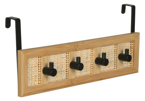 Appendiabiti in rattan colore naturale 33 cm Allegre - Wenko