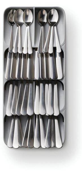 Organizzatore di posate grigio DrawerStore™ - Joseph Joseph