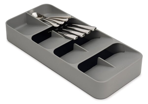 Organizzatore di posate grigio DrawerStore™ - Joseph Joseph
