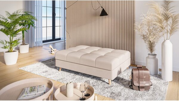 Pouf crema Ariella - Ropez