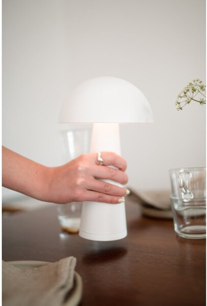 Lampada da tavolo a LED bianca (altezza 26,5 cm) Fungi - Markslöjd