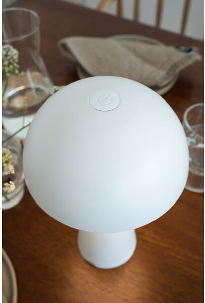Lampada da tavolo a LED bianca (altezza 26,5 cm) Fungi - Markslöjd