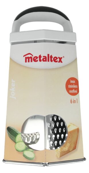 Grattugia a mano in acciaio inox Grattugia, 24 cm - Metaltex