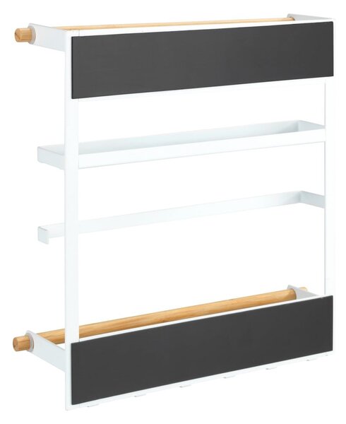 Organizzatore da parete bianco per la cucina Magna - Wenko