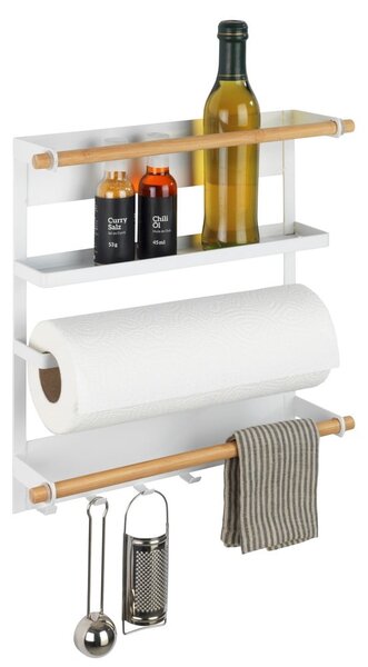 Organizzatore da parete bianco per la cucina Magna - Wenko