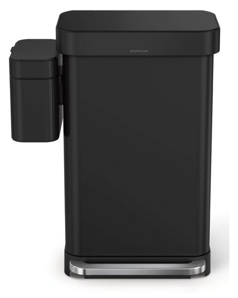 Contenitore per rifiuti compostabili nero opaco 4 l - simplehuman