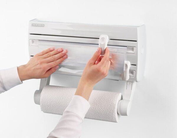Supporto a parete in plastica per asciugamani da cucina PARAT F2 - LEIFHEIT