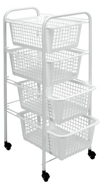Supporto con cestini, altezza 83 cm Miami - Metaltex