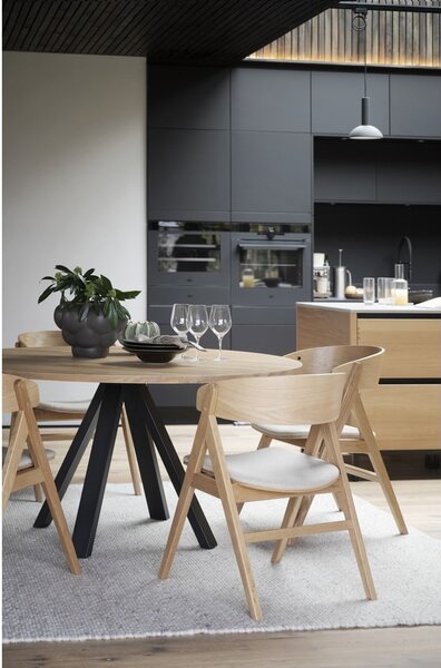 Set di 2 sedie da pranzo in colore naturale Waterton - Rowico