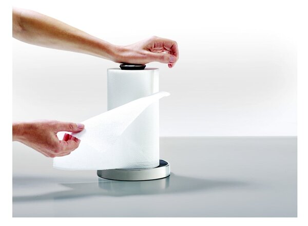 Portasciugamani da cucina nero Push'n´Tear Push&Tear™ - Joseph Joseph