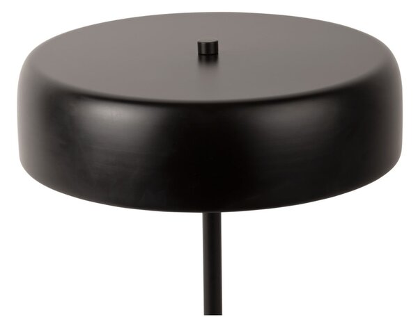 Lampada da tavolo nera con paralume in metallo (altezza 40 cm) Gold Disc - Leitmotiv