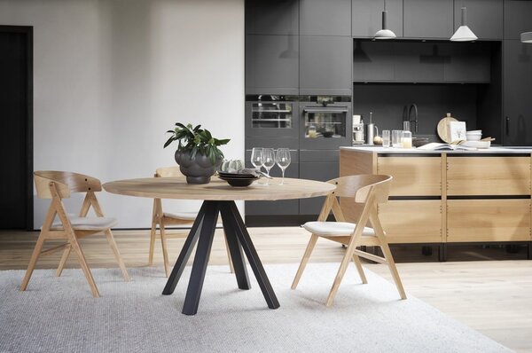 Set di 2 sedie da pranzo in colore naturale Waterton - Rowico