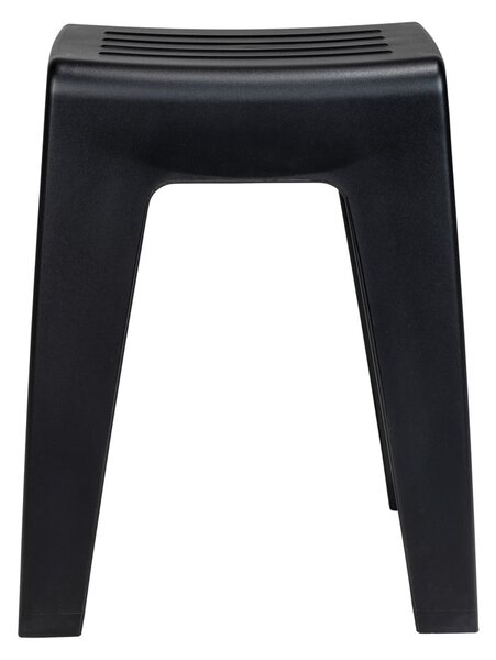 Sgabello da doccia nero Kumba - Wenko