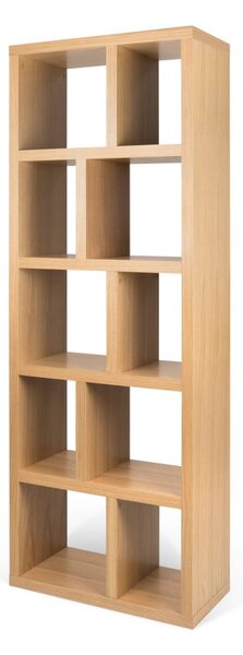 Libreria color legno effetto rovere 70x198 cm Berlin - TemaHome