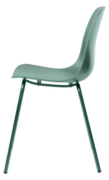 Sedia da pranzo verde Whitby - Unique Furniture