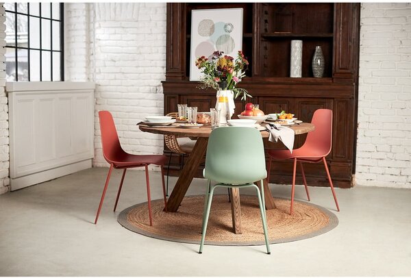 Sedia da pranzo verde Whitby - Unique Furniture