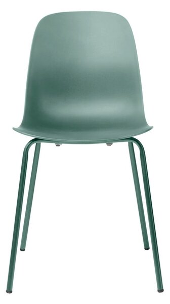 Sedia da pranzo verde Whitby - Unique Furniture