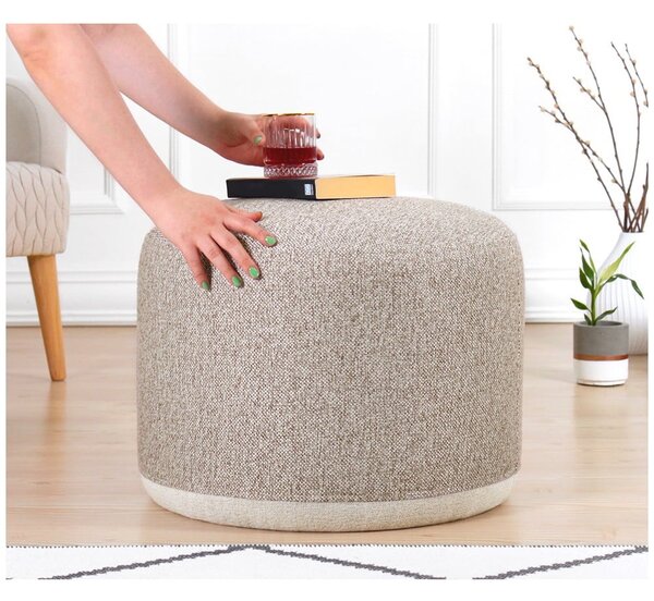 Sgabello beige Cedre - Artie