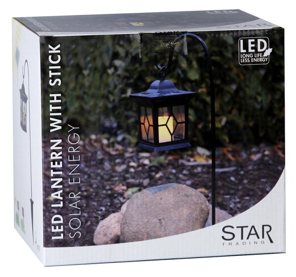 Lanterna solare da giardino a LED, altezza 14,5 cm Milan - Star Trading