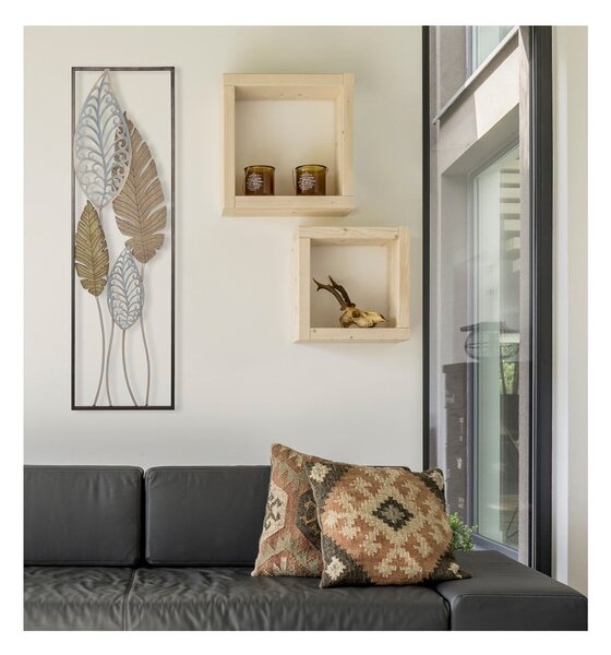 Decorazione da parete II, altezza 99,5 cm Foglie - Mauro Ferretti