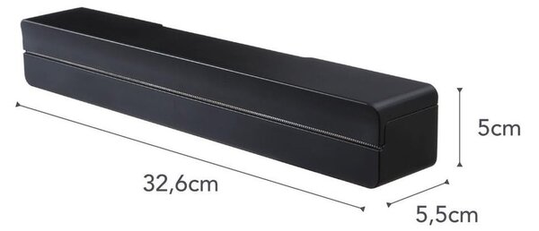 Supporto magnetico nero per fogli da cucina Tower - YAMAZAKI