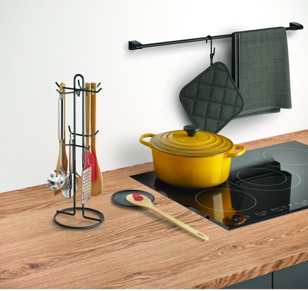 Portautensili da cucina in acciaio inox Lava - Metaltex