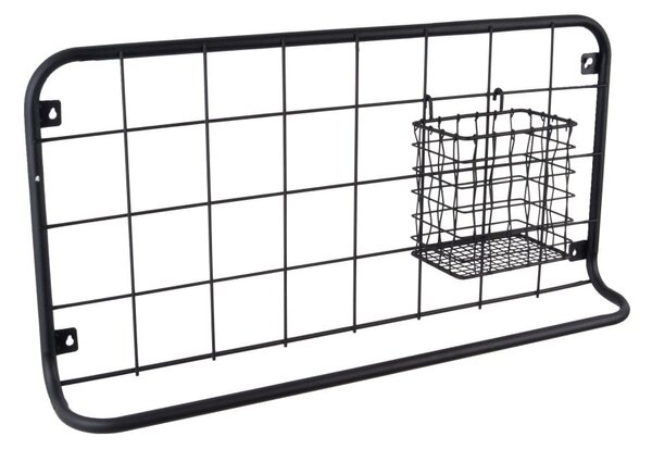 Organizzatore da parete in nero Open Grid - PT LIVING