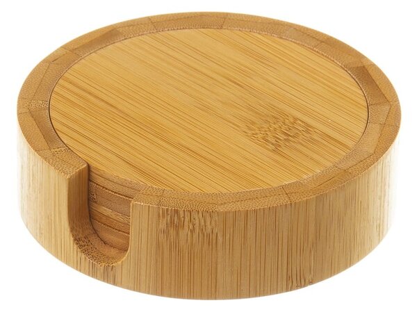Set di sottobicchieri marroni in bambù 4 pz – Casa Selección